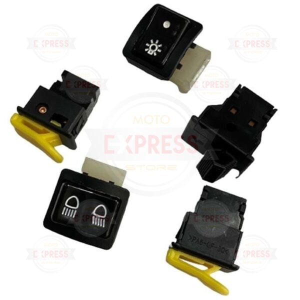 GY6 50cc Scooter Kumanda Marş Far Sinyal Korna Düğmesi Seti