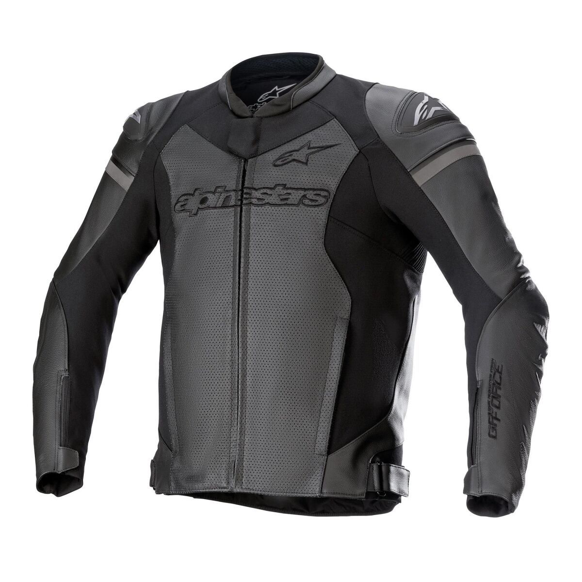 Alpinestars GP Force Air Deri Korumalı Motosiklet Montu Siyah 50