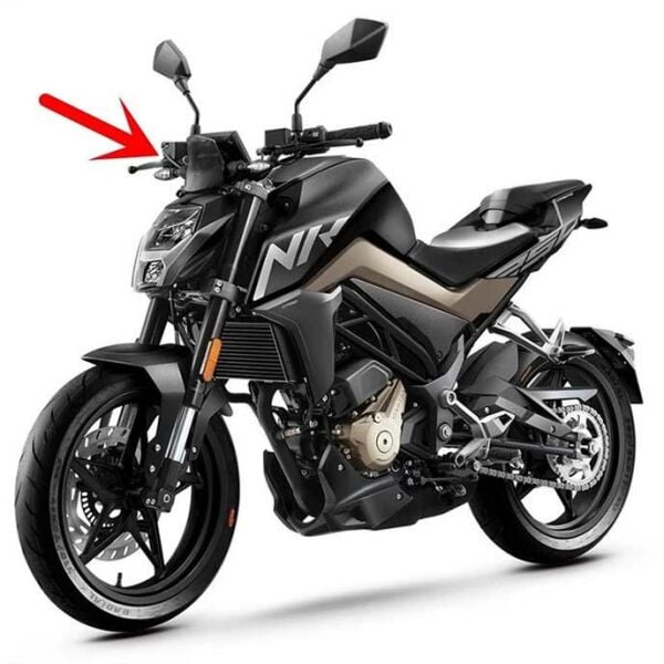 CFMoto 250NK 2018-2025 Standart Ön Cam Siperlik A