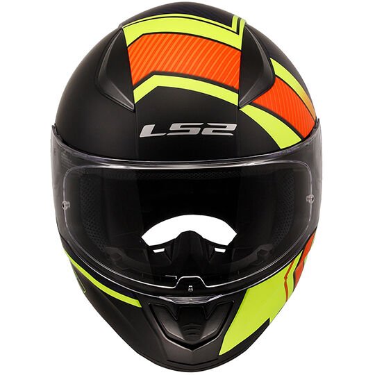 LS2 RAPID 2 EXTRA MAT NEON SARI-NAVY MAVİ KASK