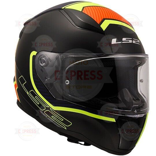 Ls2 Rapıd 2 Extra Mat Neon Sarı-Navy Mavi Kask M