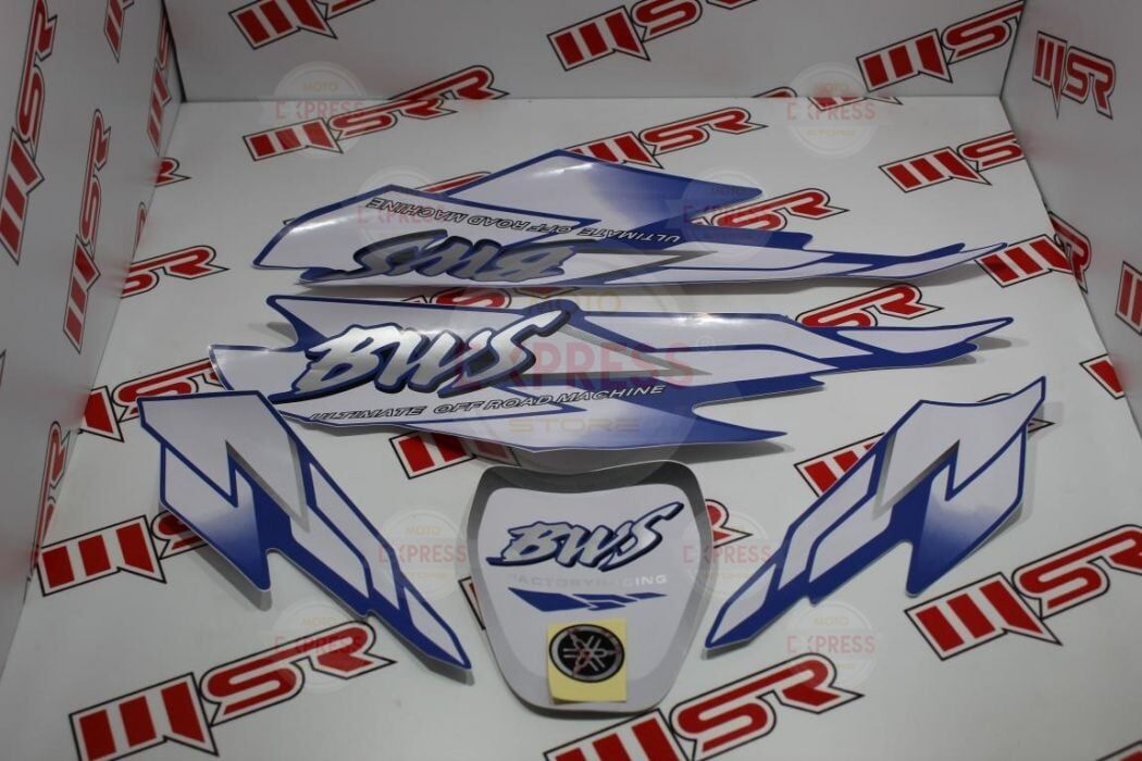 Moto Express STICKER BWS MAVİ
