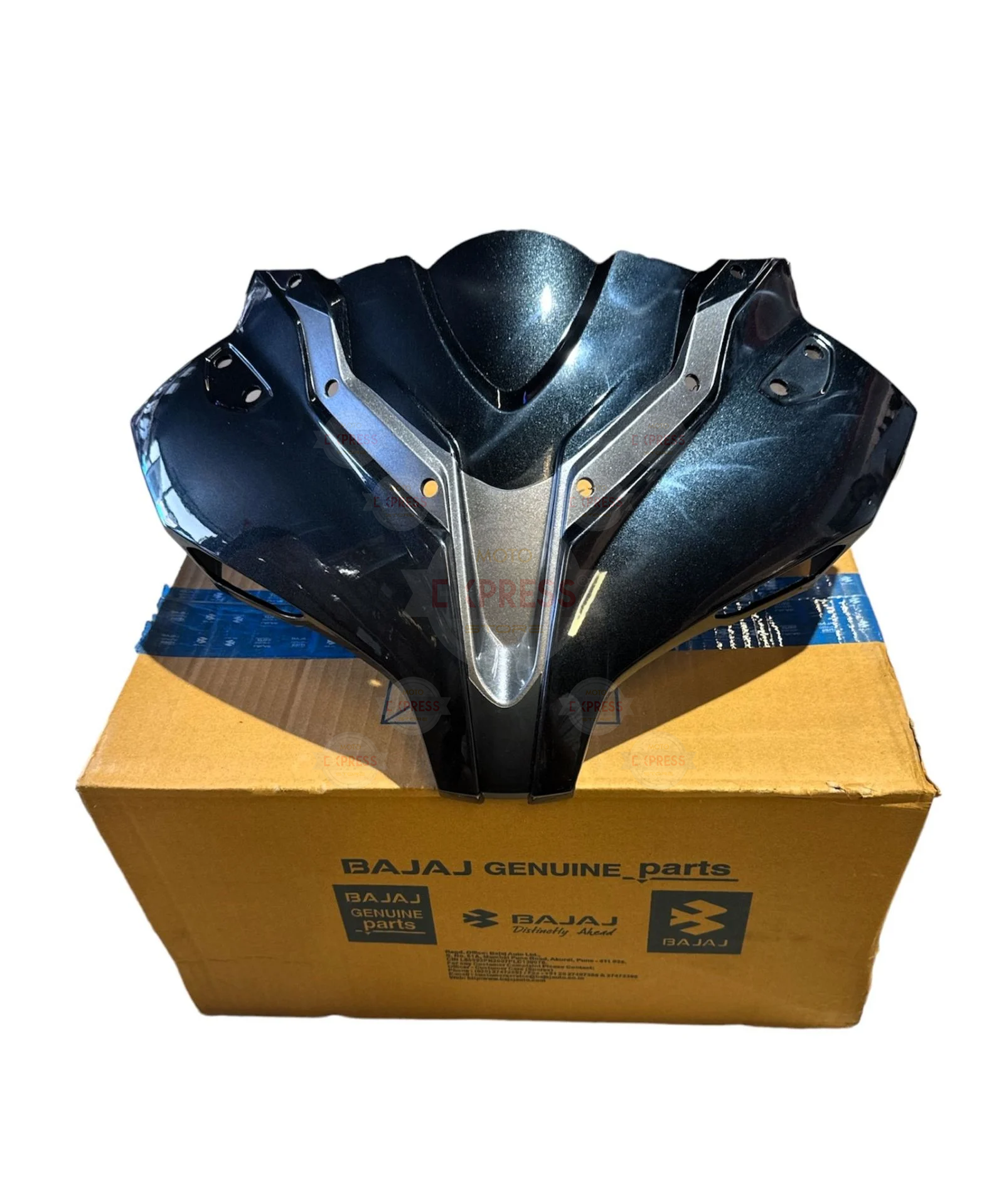 Bajaj Pulsar Rs200 2021-2024 Ön Far Üstü Kafa Grenajı Siyah-Gri