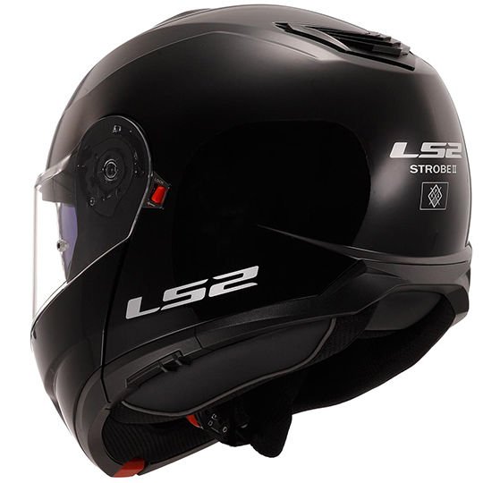 LS2 STROBE 2 SİYAH KASK