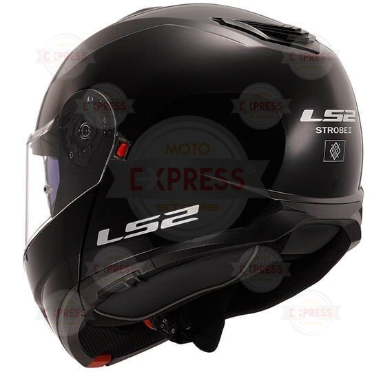 Ls2 Strobe 2 Siyah Kask M
