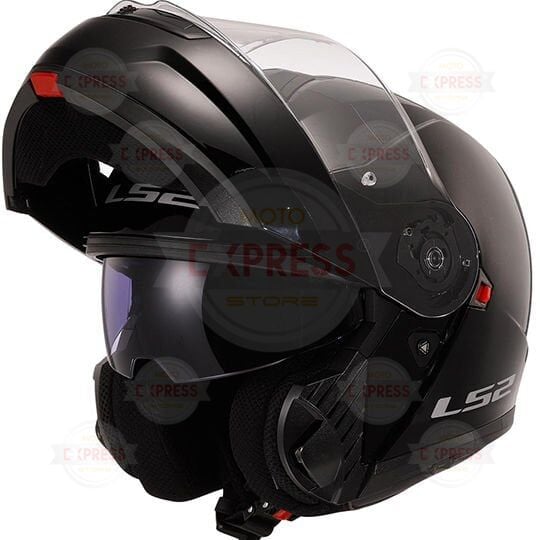 Ls2 Strobe 2 Siyah Kask XL