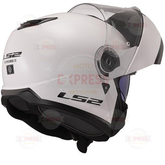 Ls2 Strobe 2 Beyaz Kask S