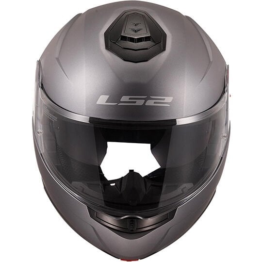 LS2 STROBE 2 MAT TITANIUM KASK