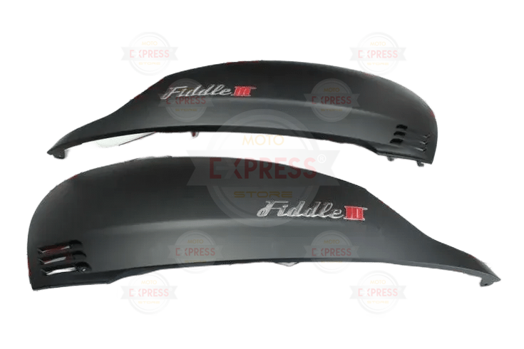 Sym Fiddle 3 125-200 Sağ Sol Yan Kapak Siyah