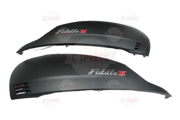 Sym Fiddle 3 125-200 Sağ Sol Yan Kapak Siyah