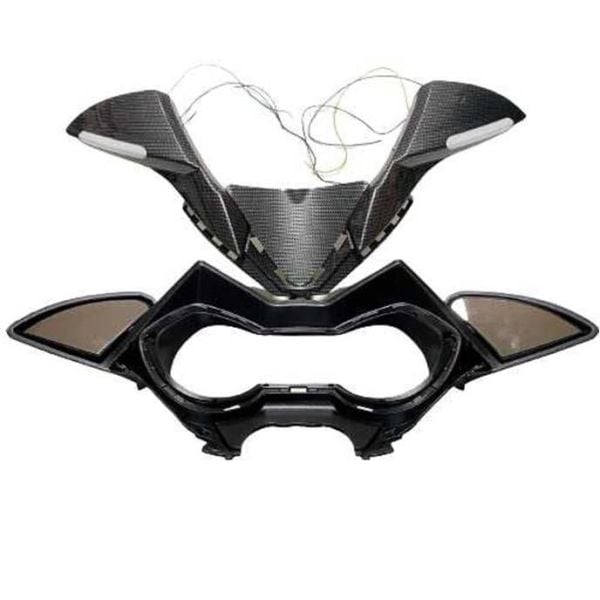 Yamaha Xmax250-300 2018-2022 Sinyall Modifiye Ayna Gövdesi Seti Aksesuar