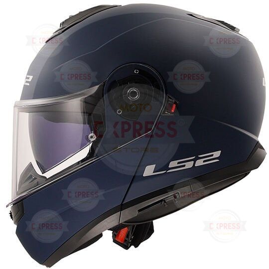 Ls2 Strobe 2 Mat Navy Mavi Kask