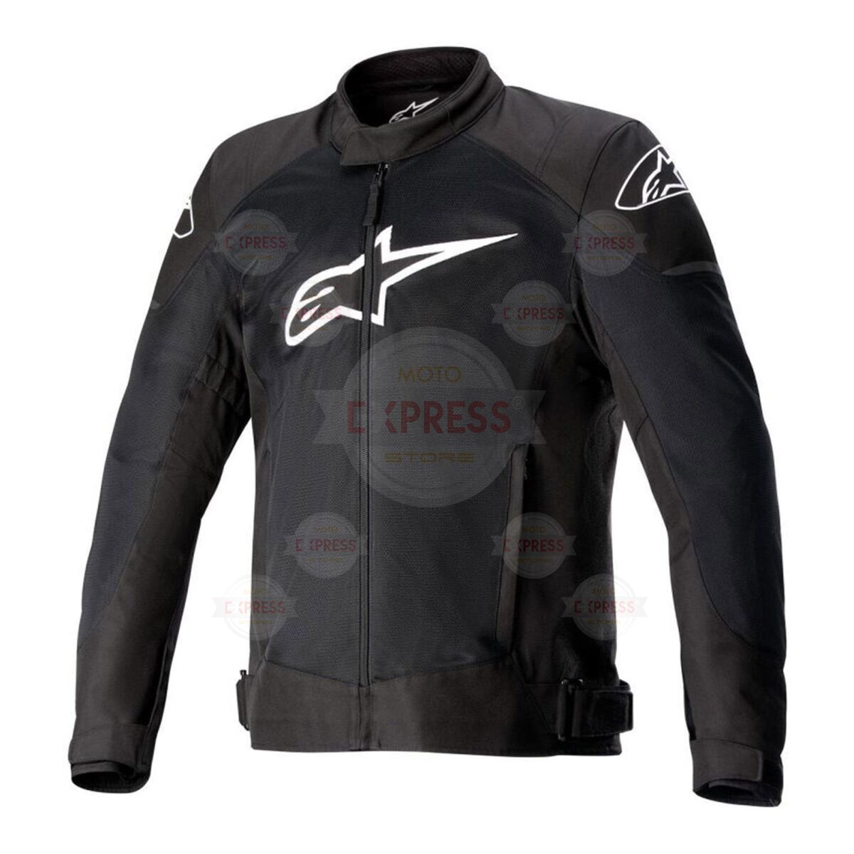 Alpinestars T-SP X SuperAir Yazlık Korumalı Motosiklet Montu Siyah / Beyaz L