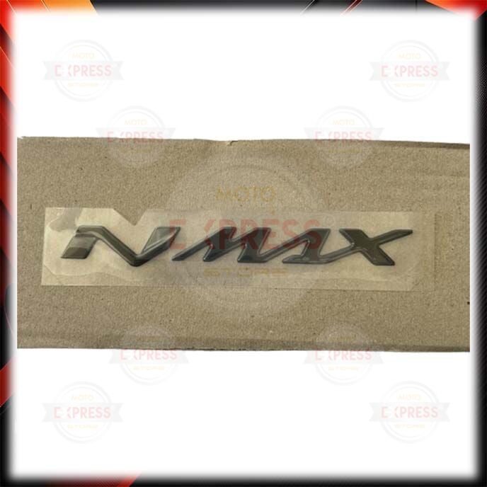 Yamaha Nmax125-155 1 Adet 3D Yan Kapak Amblemi Yazısı Parlak Siyah