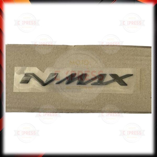 Yamaha Nmax125-155 1 Adet 3D Yan Kapak Amblemi Yazısı Parlak Siyah