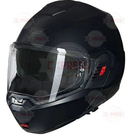 Nolan N120-1 Classıco 302 Çenesi Arkaya Açılır Kask Mat Siyah XL