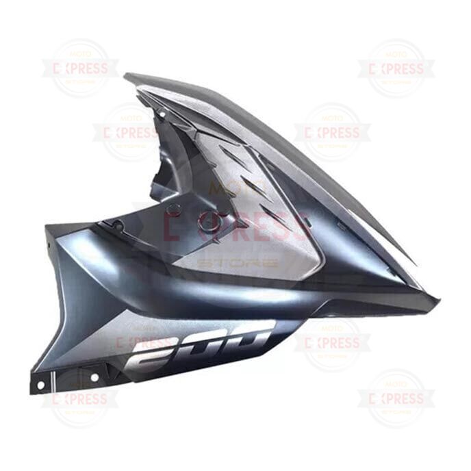 Bajaj Pulsar Rs200 2021-2024 Sağ Ön Büyük Dizlik Grenajı Paneli Siyah-Gri A