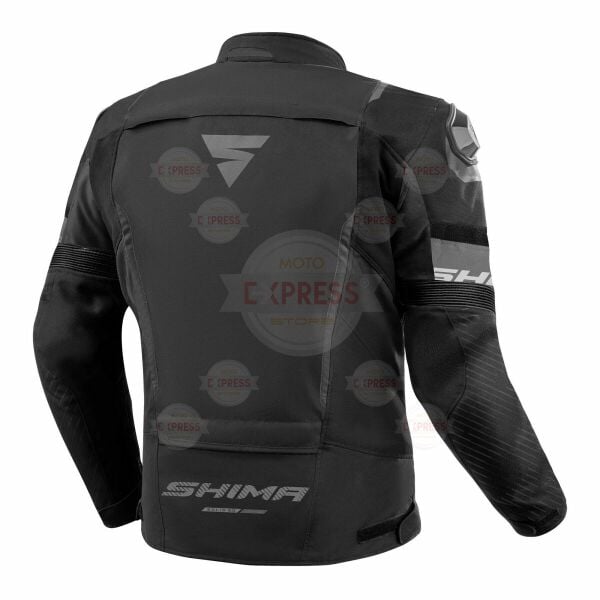 Shima Solid 2.0 Korumalı Motosiklet Montu Siyah L