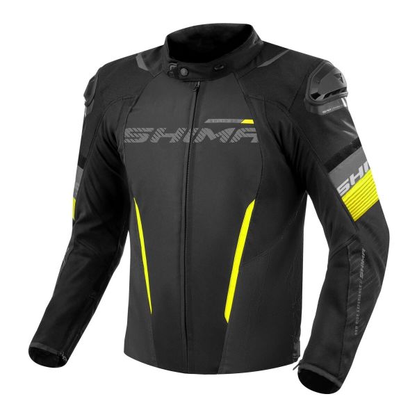 Shima Solid 2.0 Korumalı Motosiklet Montu Siyah / Sarı M