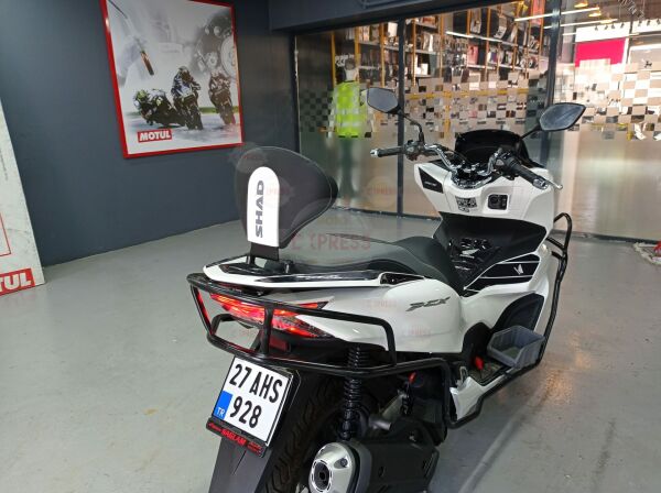 Honda PCX125-150 Uyumlu Sissybar Arka Yolcu Sırt Dayama 2011-2024 Gri