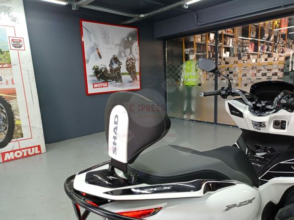 Honda PCX125-150 Uyumlu Sissybar Arka Yolcu Sırt Dayama 2011-2024 Gri