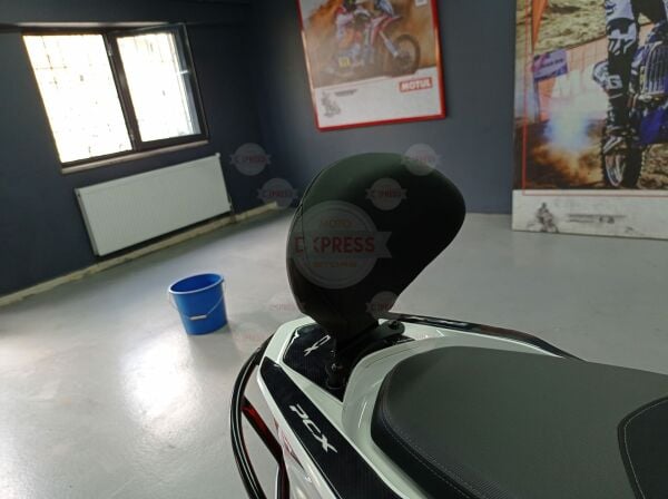 Honda PCX125-150 Uyumlu Sissybar Arka Yolcu Sırt Dayama 2011-2024 Gri