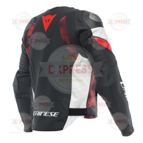 Dainese Avro 5 Blk Red Lava White Deri Mont