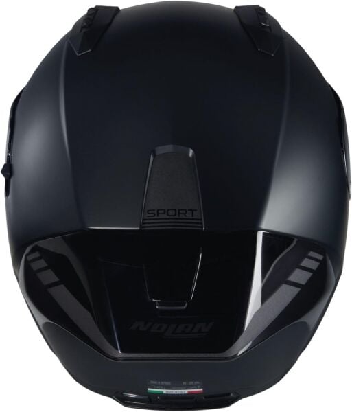 NOLAN N60-6 SPORT ARGENTO 333 KAPALI KASK MAT SİYAH GÜMÜŞ CAM