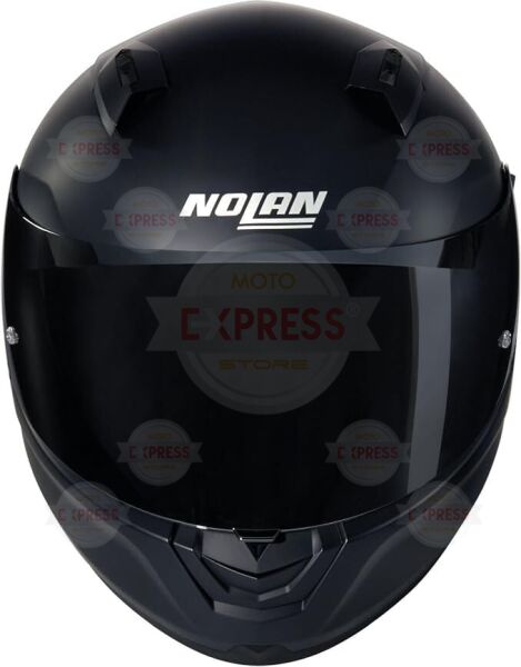 Nolan N60-6 Sport Argento 333 Kapalı Kask Mat Siyah Gümüş Cam L