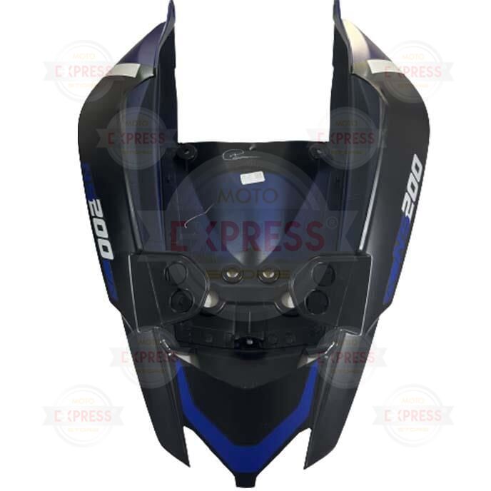 Bajaj Pulsar Ns200 2021-2023 Sağ Sol Arka Sele Altı Kuyruk Grenajı Mavi-Siyah A
