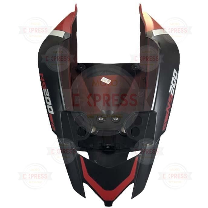 Bajaj Pulsar Ns200 2021-2023 Sağ Sol Arka Sele Altı Kuyruk Grenajı Kırmızı-Siyah A