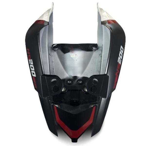 Bajaj Pulsar Ns200 2021-2023 Sağ Sol Arka Sele Altı Kuyruk Grenajı Beyaz-Kırmızı-Siyah A