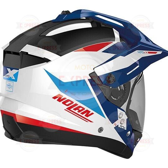 Nolan N70-2 X 06 Stunner N-Com 053 Çene Çıkarılabilir Siperlikli Motosiklet Kaskı