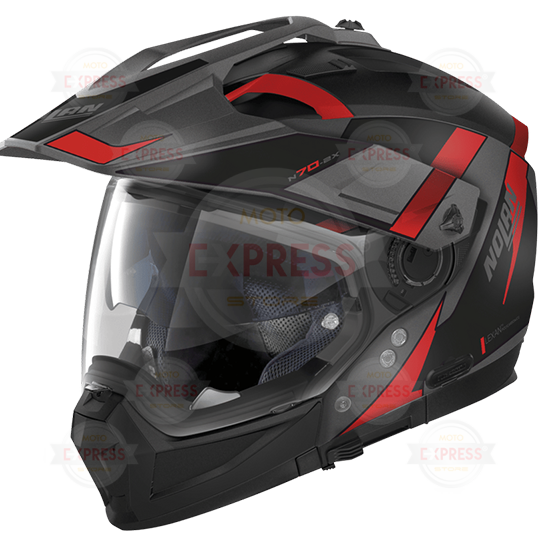 Nolan  N70-2 X 06 Skyfall N-Com 057 Çene Çıkarılabilir Siperlikli Motosiklet Kaskı