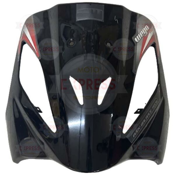 Tvs Wego110 Ön Göğüs Sinyal Çerçevesi Muhafazası Paneli Grenajı Siyah A