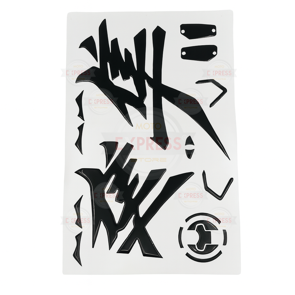 Suzuki Hayabusa Gen 3 3D Kabartma Logo Seti