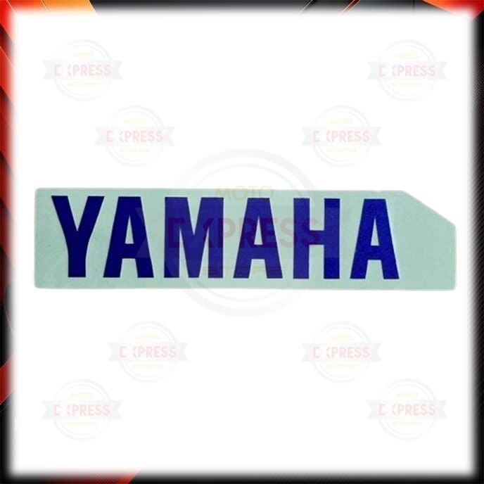 8x2cm Yamaha Yzf R25 MT25 Çamurluk Yazısı Etiketi Sticker Mavi