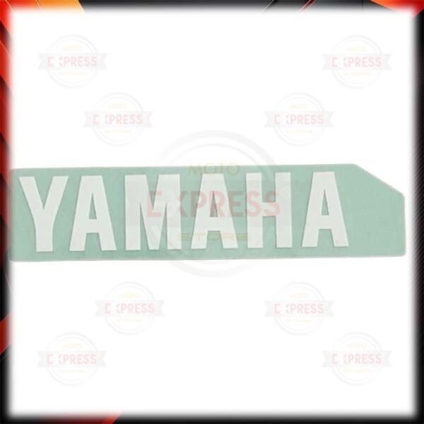 8x2cm Yamaha Yzf R25 MT25 Çamurluk Yazısı Etiketi Sticker Beyaz