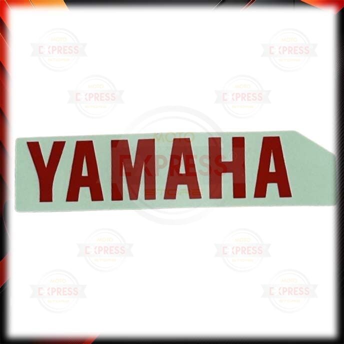 8x2cm Yamaha Yzf R25 MT25 Çamurluk Yazısı Etiketi Sticker Kırmızı