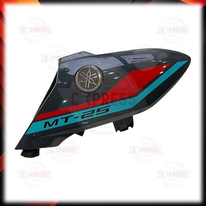 Yamaha MT25 2021 Sol Depo Önü Yanı Grenajı Kapağı Ramair Paneli Nardo Gri-Mavi