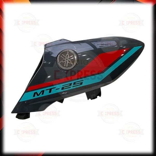 Yamaha MT25 2021 Sol Depo Önü Yanı Grenajı Kapağı Ramair Paneli Nardo Gri-Mavi
