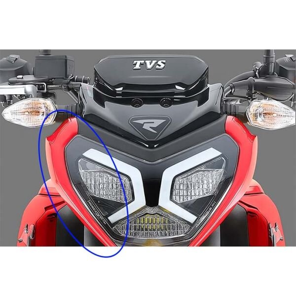 Tvs Raider 125 Sağ Far Yanı Kafa Grenajı Paneli Kırmızı A