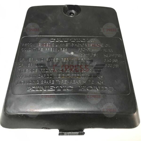 Moto Express AKÜ KAPAĞI KİNETİC SİYAH