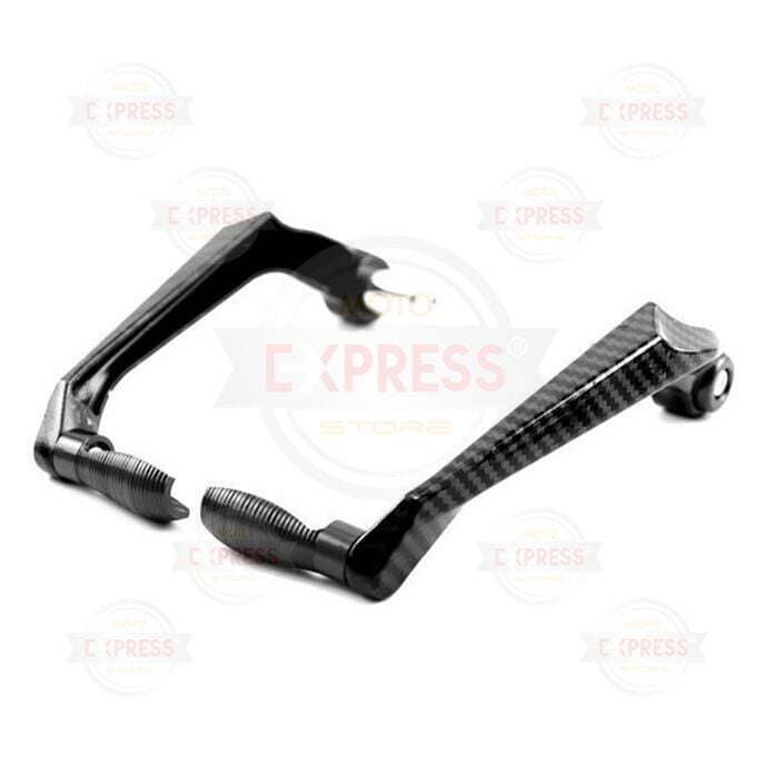 Universal Motosiklet Manet Elcik Koruma Karbon Siyah