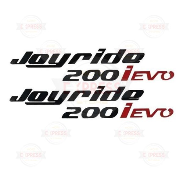 Sym Joyride 200i Evo 3D Pleksi Sele Altı Kapak Grenajı Amblemi Logosu Yazısı