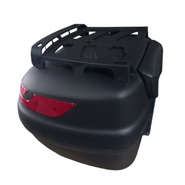 Maxem SL45 Full Motosiklet Arka Çantası Topcase Siyah 45 Litre