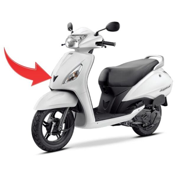 Tvs Jupiter110 2016-2024 Ön Göğüs Üstü Üçgen Kapağı Izgarası Dekoratif Kapak A