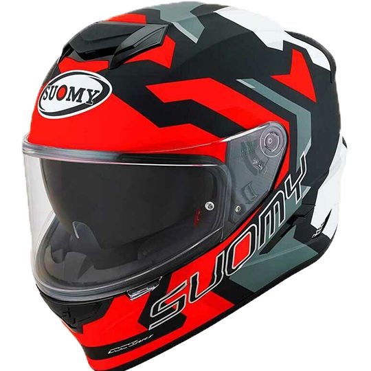 SUOMY STELLAR KASK SWIFT MAT KIRMIZI
