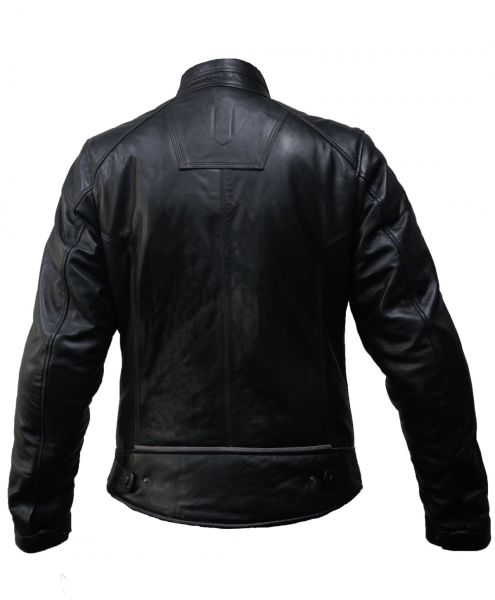 VEXO MOTO DERİ KADIN MONT SİYAH