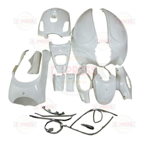 Rks Azure 50 2019-2024 Uyumlu Grenaj Kaporta Seti Beyaz 21 Parça Om